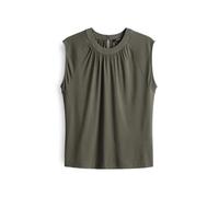OPUS Damen Top | Jerseytop IRAFFI Regular mit femininer Kräuselung Olive Leaf, 38