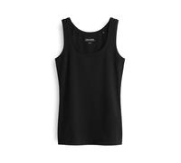 OPUS Damen Top | Tanktop IMILIA Slim aus BCI Cotton Mix Black, 36