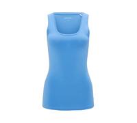 OPUS Damen Top | Tanktop IMILIA Slim aus BCI Cotton Mix Blue Salt, 36