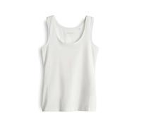Opus Fashion Damen Tanktop Imilia Slim BCI Cotton Mix Weiß Größe 42