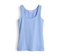 OPUS Damen Top | Tanktop IMILIA Slim aus BCI Cotton Mix Water Blue, 40