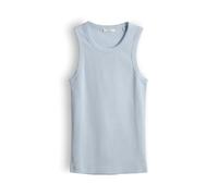 OPUS Damen Top | Tanktop mit femininer Spitzenborte Slim Fit Seasalt, 44