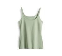 OPUS Damen Top | Trägertop INA Slim aus stretchigem BCI Cotton Mix Green Glow, 40