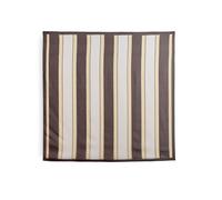OPUS Damen Tuch | Gestreiftes Halstuch mit zarter Kreppstruktur light cotton, 0