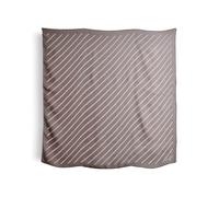 OPUS Damen Tuch | Zart gestreiftes Halstuch mit feiner Kreppstruktur affogato, 0