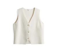 OPUS Damen Weste | Anzugweste DIFORA Slim aus Milano Strick milk, 42