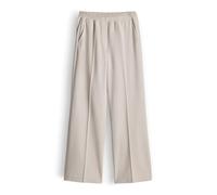 OPUS Damen Wide Leg Pants | Marou Bold Wide Businesshose mit doppeltem Komfortbund Soft Oat, 34