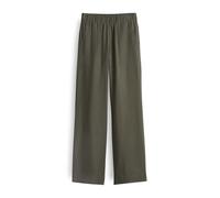 Opus Fashion Damenhose Marou Cargo Wide-Leg mit Komfortbund Olive Leaf 42