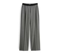 Opus Fashion Damen Wide-Leg Bundfaltenhose Marou City mit Komfortbund Grau 42