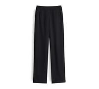 OPUS Damen Wide Leg Pants | Schlupfhose MAROU TRAVEL aus leichtem Viskose Twill Black, 38