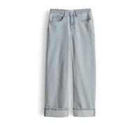 Opus Fashion Jeans Miva Breath Wide-Leg Dry Indigo Mid Rise Blau 36/L28