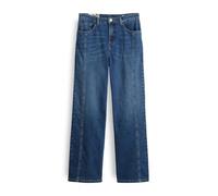 Opus Fashion Jeans Mivy Lane Wide Leg Damen Grau Gr. 38
