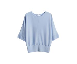 Opus - Feinstrickpullover - Peronika blau - Gr. - 42