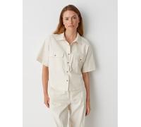 OPUS Hemd in Creme - Größe 42 | Damen Blusen
