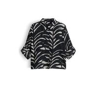 OPUS Hemdbluse FADENA LEAVES schwarz | 36