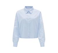 Opus - Hemdbluse - Faletti blau/weiß - Gr. - 44