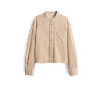 OPUS Relaxed Fit Hemdbluse mit Brusttasche Modell 'Falve' in Beige, Größe L