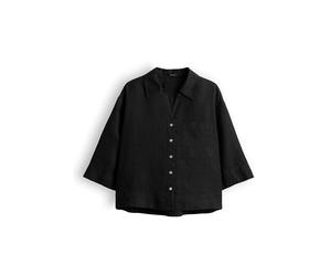 OPUS Hemdbluse FLIPPA schwarz | 40