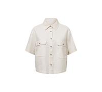 Opus Hemdbluse mit Leinenanteil Damen beige, 40