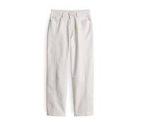 Opus Fashion Damen Jeans Barrel LOLAH Casual Mid Rise Spanish Cotton Mix Milk Größe 44 L28