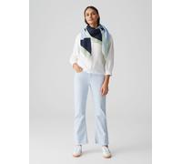 Opus Fashion Hose Eboni French – Flared Mid Rise mit Comfort Stretch Oxford Blue 38 L28