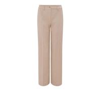 OPUS Damen City Pants | Wide Leg Pants MAUNO City mit dezenter Struktur Soft Oat, 42