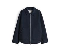 Opus Fashion Damenjacke Hilvyn aus Lanawoll‑Mix Marine Größe 42