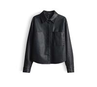 OPUS Jacke in Lederoptik FEDGY schwarz | 40