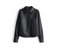 OPUS Jacke in Lederoptik FEDGY schwarz | 42