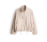 OPUS Jacke aus Lyocell-Baumwoll-Mix Modell 'Jarusa' in Beige, Größe 34