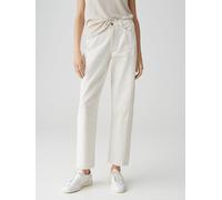 OPUS Damen Jeans | Barrel Jeans LOLAH Casual Mid Rise aus Spanish Cotton Mix Milk, 36 L28