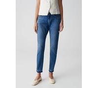 Opus Fashion Jeans Slim Fit EVITA URBAN Damen Mid Rise Comfort Stretch Blau 36/L28