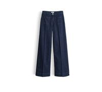 Opus Fashion Jeans MIVA AUTHENTIC Damen Palazzo, Mid Rise, BCI Cotton Mix – Dunkelblau 40/L32