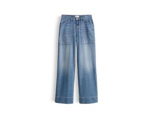 OPUS Jeans Wide Leg MIVA COMFY blau | 34/L32
