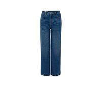 OPUS Damen Wide | Wide Leg Jeans MIVY High Rise mit Stretch-Anteil Daily Blue, 44 L31