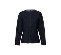 Opus Fashion Hemdbluse Fartis mit Knopfleiste Dunkelblau Größe 40