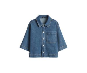 OPUS Jeansbluse FEMSE blau | L