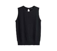 Opus - Jerseytop mit Smokstruktur - Ikini schwarz - Gr. - 40