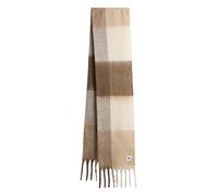 Opus - Karoschal mit Fransen - Ascottie beige/braun