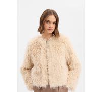 Opus Kunstfell-Jacke Damen beige, 44