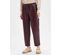 Opus Kunstlederhose Damen aubergine, 40