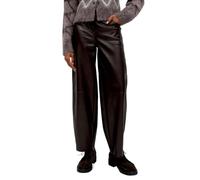 OPUS Kunstlederhose Damen | Leichter Glanz, 5-Pocket-Design, Teilungsnähte