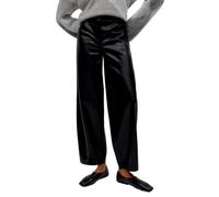 OPUS Kunstlederhose Damen | Leichter Glanz, 5-Pocket-Design, Teilungsnähte