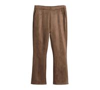 OPUS Hose in Lederoptik ELVINA COZY braun | 42