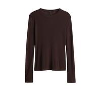 Opus - Langarmshirt - Sefemina braun - Gr. - 36