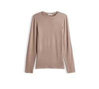 OPUS Langarmshirt SIFA hellbraun | 40