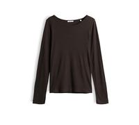 OPUS Langarmshirt SMALLO braun | 42