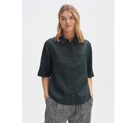 OPUS Leinen-Bluse in Anthrazit - Größe 40 | Damen Blusen