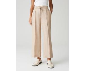 OPUS Leinen-Hose in Beige - Größe 42 | Damenhosen