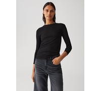 OPUS Longsleeve in Schwarz - Größe 42 | Damen Tops